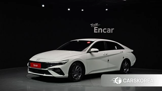 Hyundai The New Avante Hybrid (CN7) 2025 Белый из Кореи