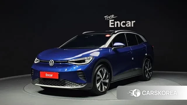 Volkswagen ID.4 2025 Синий из Кореи