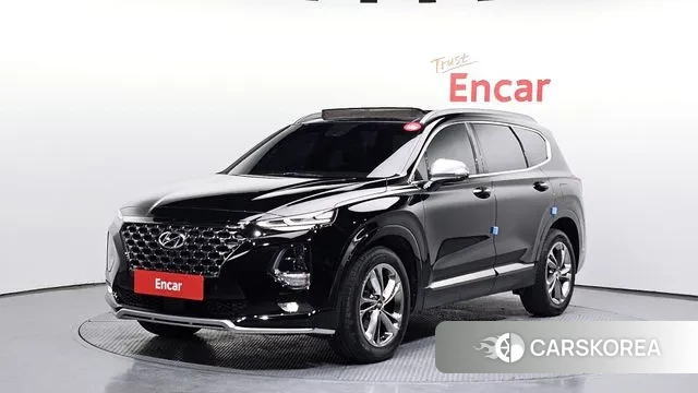 Hyundai Santa Fe TM 2020 Черный из Кореи