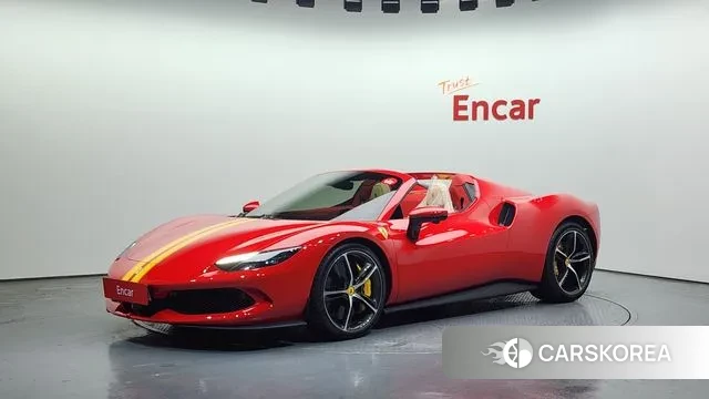 Ferrari 296 GTS 2024 Красный из Кореи