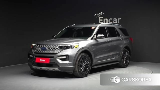 Ford Explorer 6th Generation 2021 Серый из Кореи