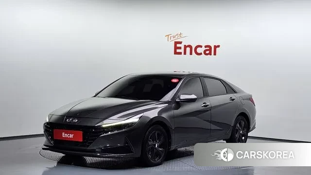 Hyundai Avante (CN7) 2022 Серый из Кореи