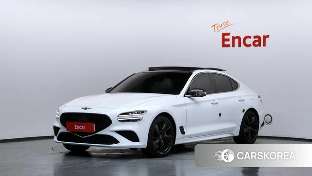 Genesis The New G70 2021 Белый из Кореи
