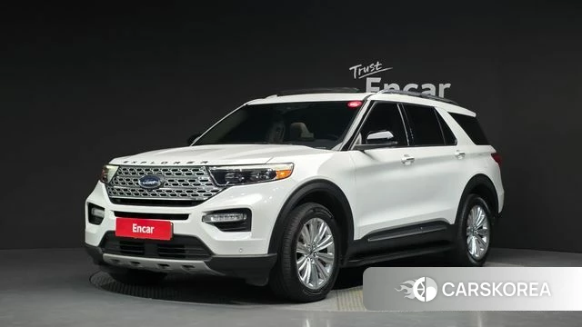 Ford Explorer 6th Generation 2020 Белый из Кореи