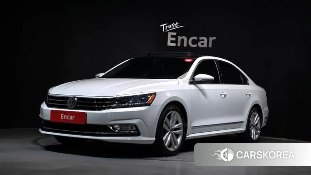 Volkswagen The New Passat 2018 Белый из Кореи