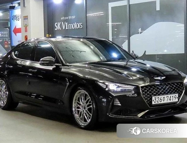 Genesis G70 2020 Черный из Кореи