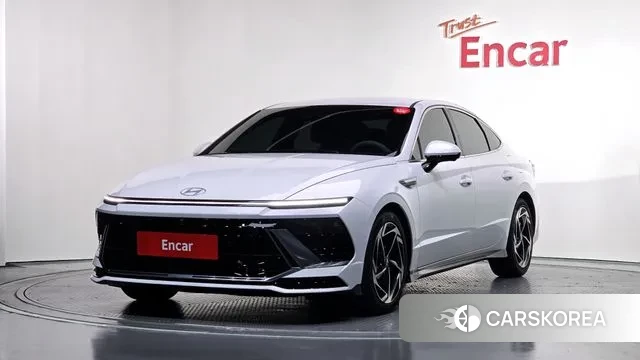 Hyundai Sonata D Edge (DN8) 2024 Белый из Кореи