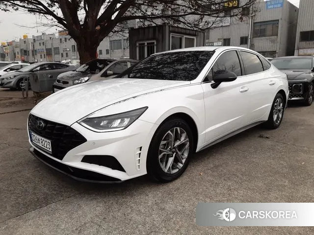 Hyundai Sonata (DN8) 2022 Белый из Кореи