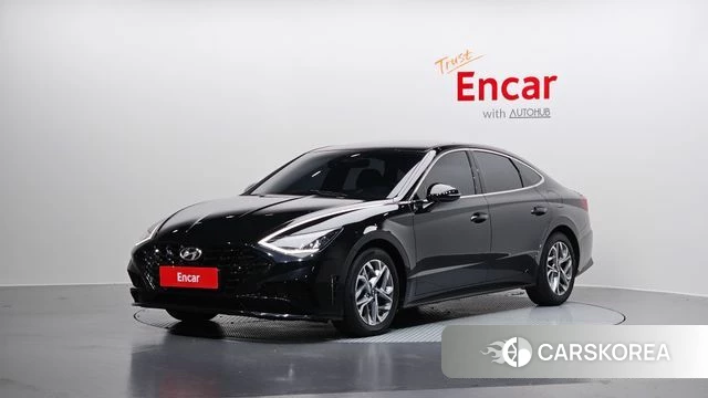 Hyundai Sonata (DN8) 2022 Черный из Кореи