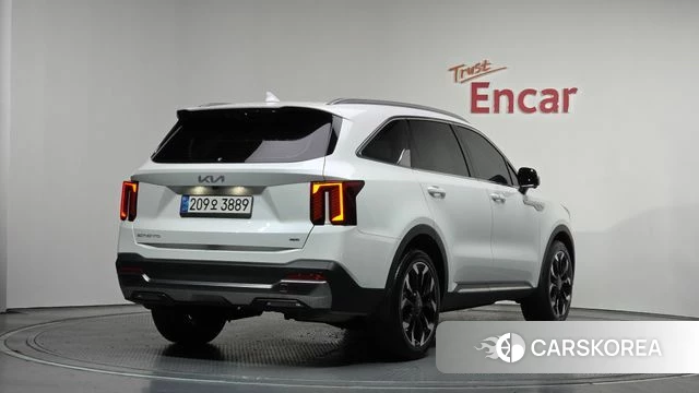 Kia The New Sorento 4th Generation 2023 Белый из Кореи