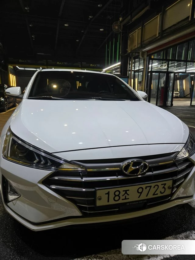 Hyundai The New Avante AD 2019 Белый из Кореи