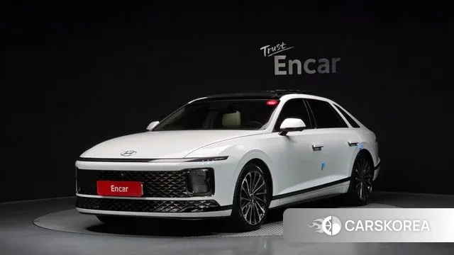 Hyundai Grandeur (GN7) 2023 Белый из Кореи