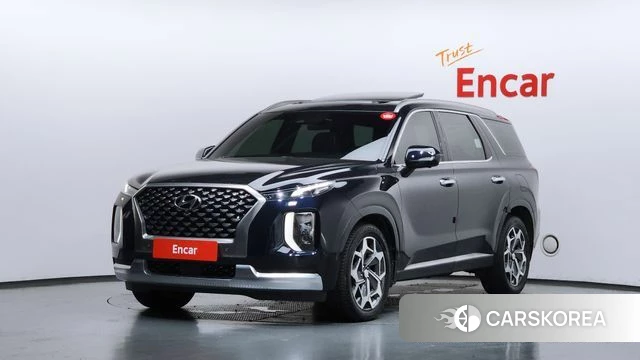 Hyundai Palisade 2021 Синий из Кореи