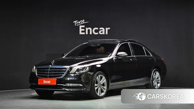 Mercedes-Benz S-Class W222 2018 Черный из Кореи