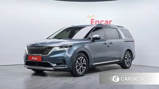 Kia Carnival 4th generation 2021 Синий из Кореи