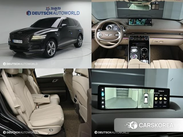 Genesis GV80 2022 Черный из Кореи