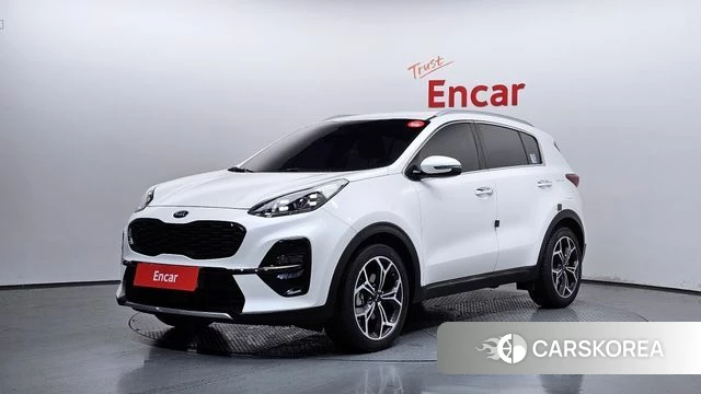 Kia Sportage The Bold 2019 Белый из Кореи