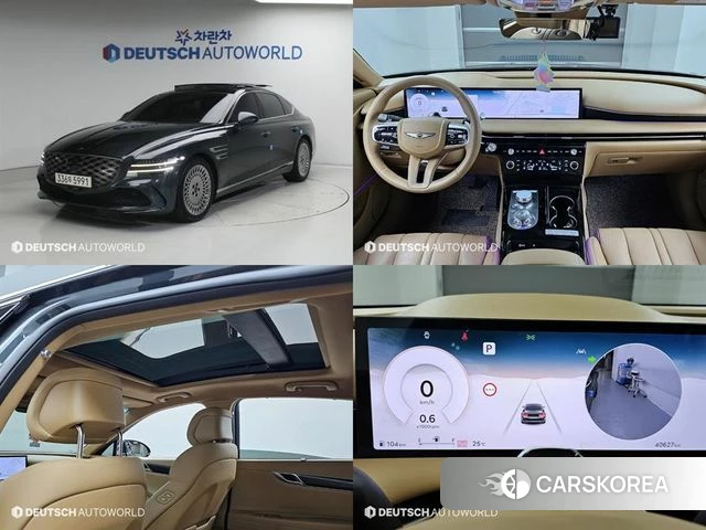 Genesis G80 (RG3) 2024 Темно-зеленый из Кореи