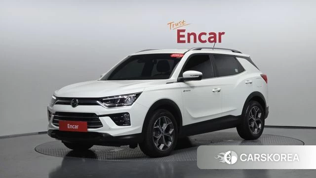 Ssangyong Beautiful Korando 2021 Белый из Кореи