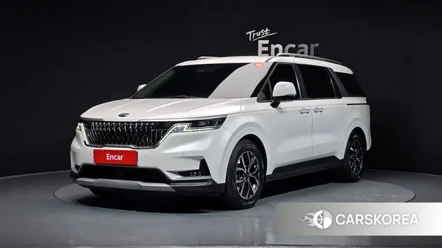 Kia Carnival 4th generation 2020 Белый из Кореи