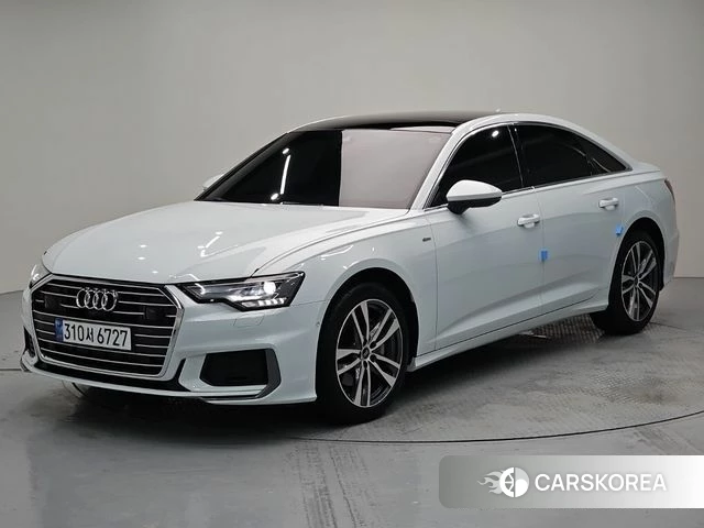 Audi A6 (C8) 2023 Белый из Кореи