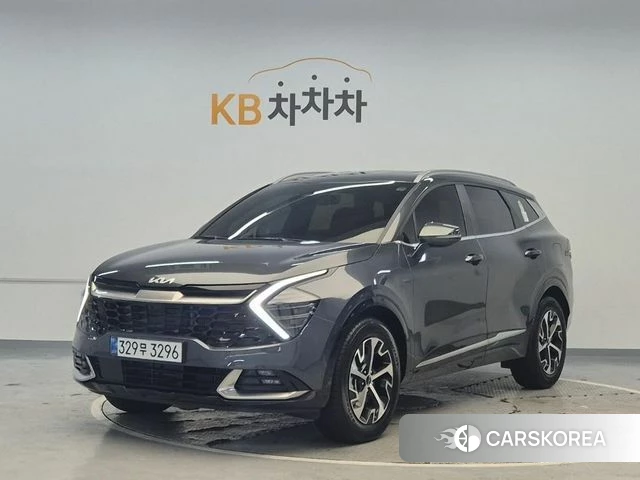 Kia Sportage 5th Generation Hybrid 2024 Серый из Кореи