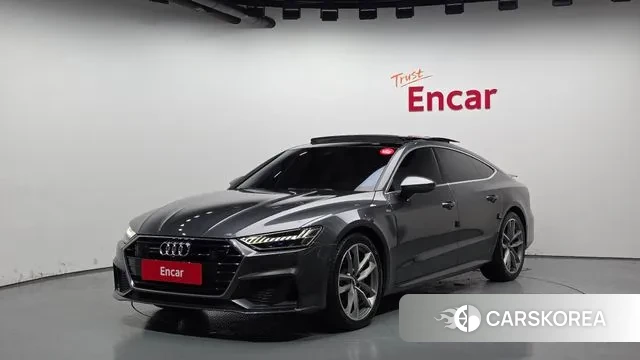 Audi A7 (4K) 2020 Серый из Кореи