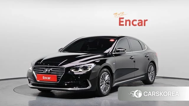 Hyundai Grandeur IG Hybrid 2019 Черный из Кореи