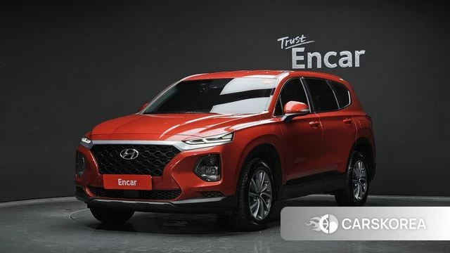Hyundai Santa Fe TM 2018 Красный из Кореи