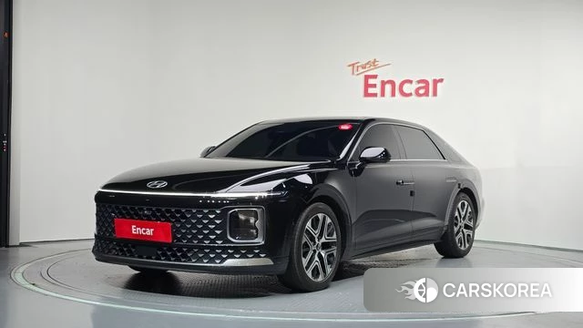 Hyundai Grandeur (GN7) 2023 Черный из Кореи