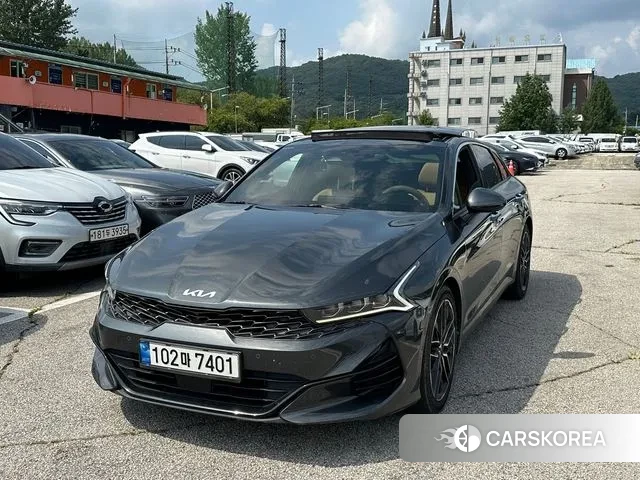 Kia K5 3rd generation 2022 Серый из Кореи