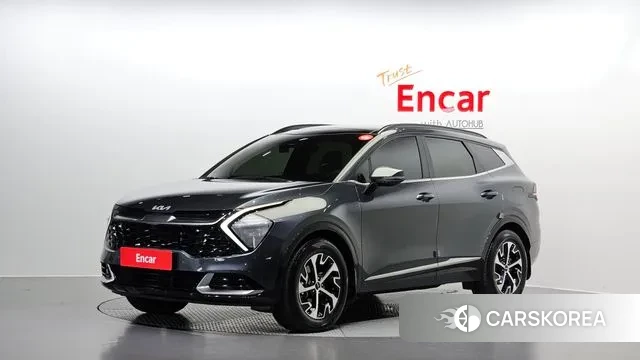Kia Sportage 5th Generation Hybrid 2023 Серый из Кореи
