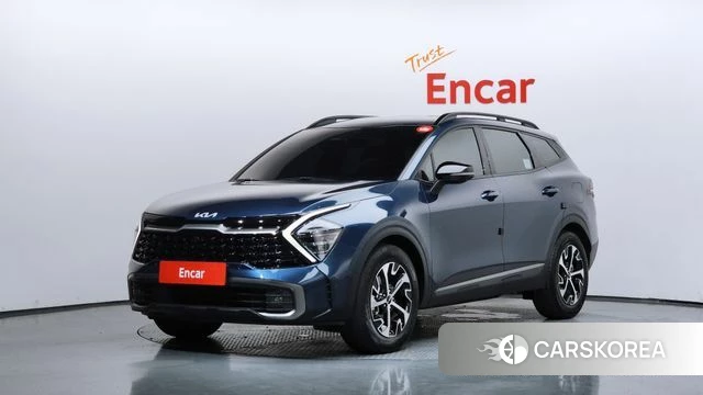 Kia Sportage 5th Generation Hybrid 2023 Синий из Кореи