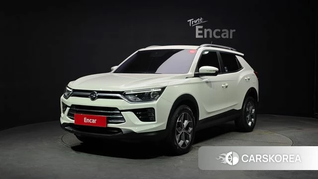Ssangyong Beautiful Korando 2021 Белый из Кореи