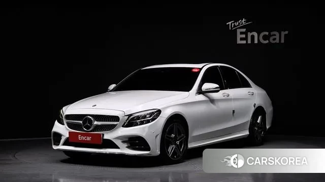 Mercedes-Benz C-Class W205 2021 Белый из Кореи