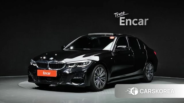 BMW 3 Series (G20) 2021 Черный из Кореи