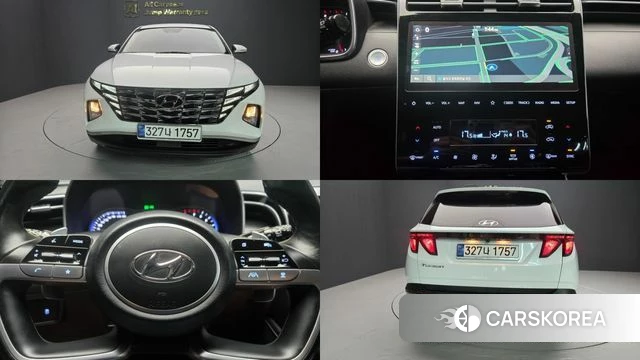 Hyundai Tucson (NX4) 2022 Белый из Кореи