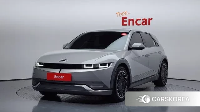 Hyundai Ionic 5 2021 Серебристо-серый из Кореи