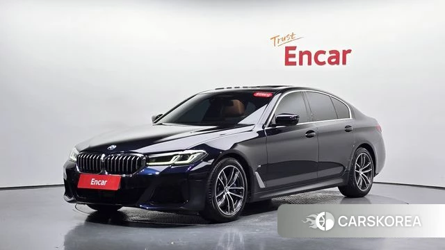 BMW 5 Series (G30) 2023 Черный из Кореи