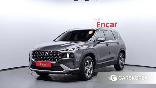 Hyundai The New Santa Fe 2023 Серый из Кореи
