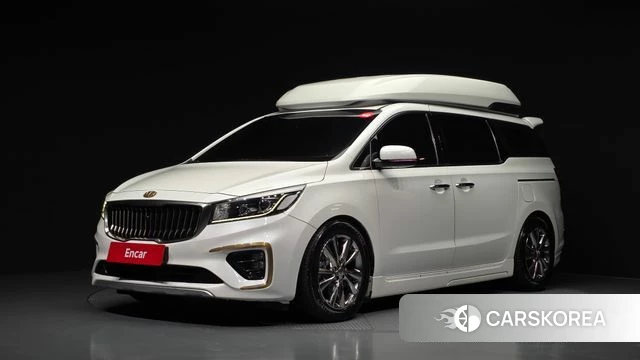 Kia The New Carnival 2018 Белый из Кореи