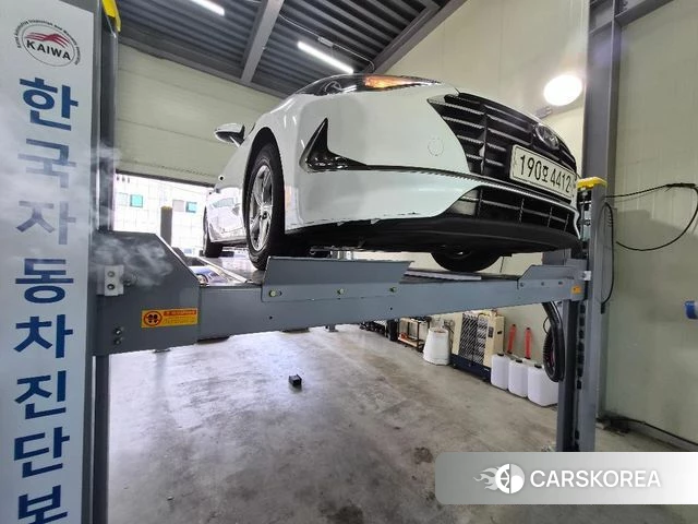 Hyundai Sonata (DN8) 2022 Белый из Кореи