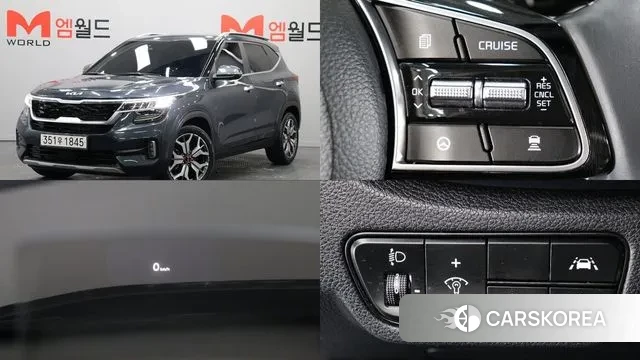 Kia Seltos 2021 Серый из Кореи