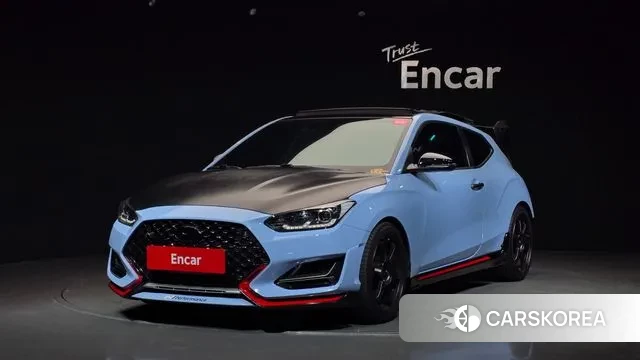 Hyundai Veloster (JS) 2020 Светло-серебряный цвет из Кореи