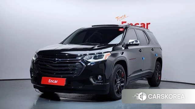 Chevrolet (GM Daewoo) Traverse 2021 Черный из Кореи