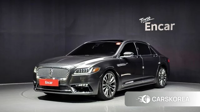 Lincoln Continental 10th Generation 2019 Серый из Кореи