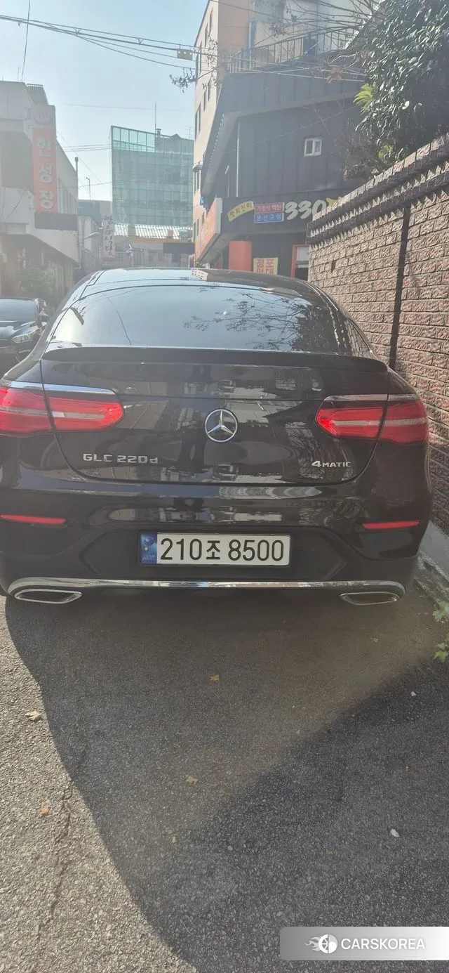 Mercedes-Benz GLC-Class X253 2018 Черный из Кореи