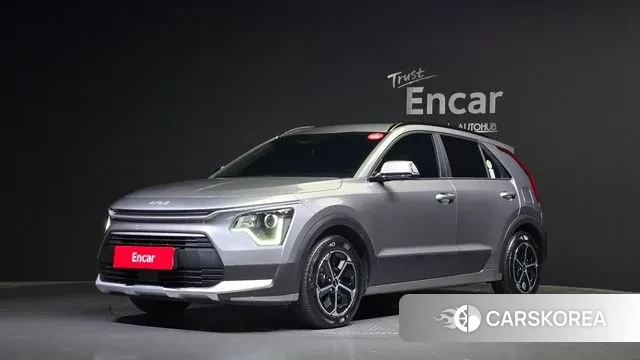Kia Di Ol Nu Niro 2023 Серебристо-серый из Кореи