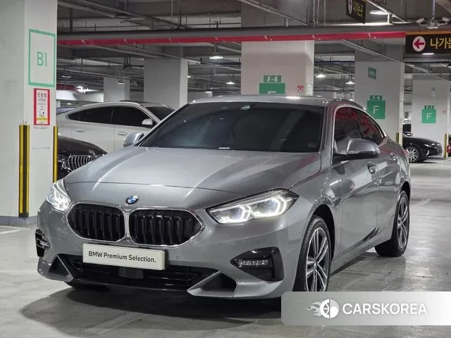 BMW 2 Series Gran Coupe (F44) 2023 Светло-серебряный цвет из Кореи