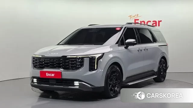 Kia The New Carnival 4th Generation 2024 Серебристо-серый из Кореи